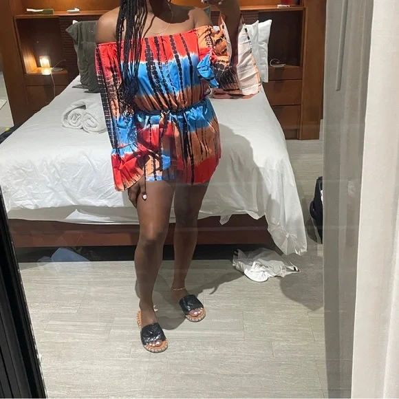 Colorful Romper - Picture 2 of 2